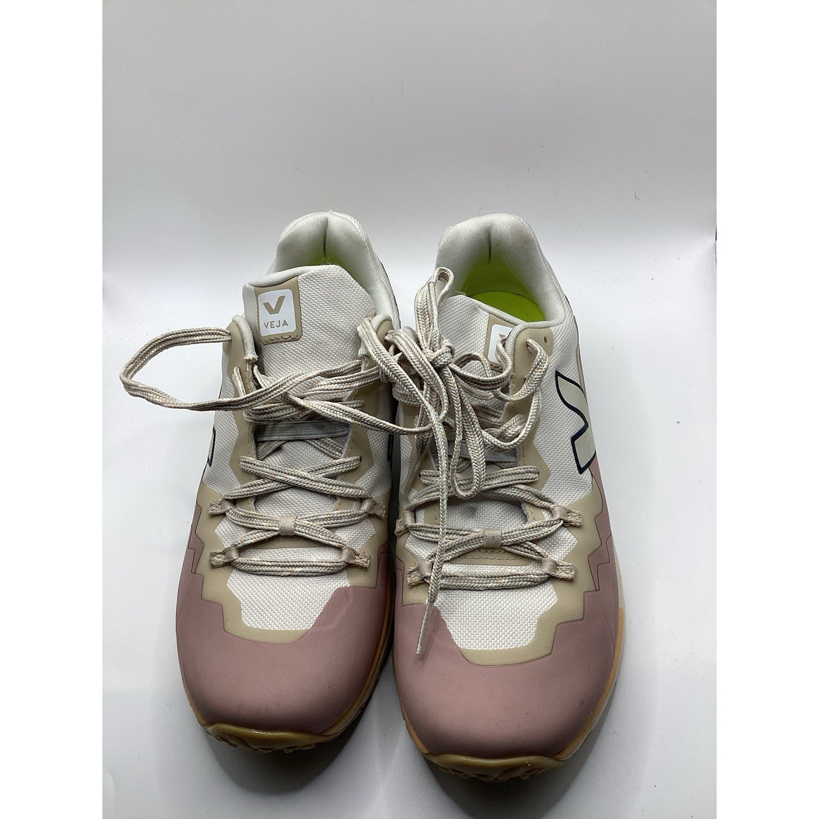 Veja Fitz Roy Hiking Sneakers Womens 8 Gravel Pierre Pink Trekking Shoes